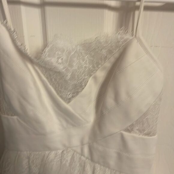 NWT BCBG MaxAzria Josanna Lace Dress Size XXSmall White - Picture 6 of 8